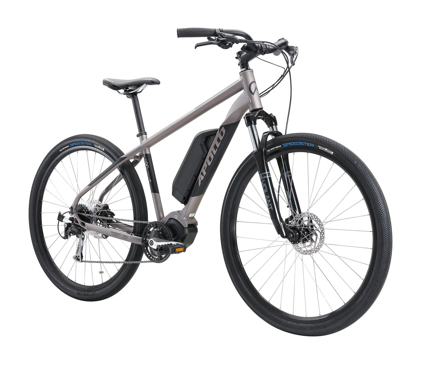 Apollo Eon Commuter 20 E-Bike (Matte Charcoal / Black) Apollo