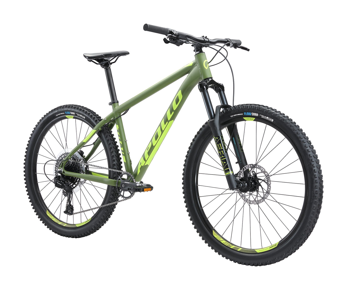 Apollo Trail 20 - Trail MTB (Matte Green / Lime) Apollo
