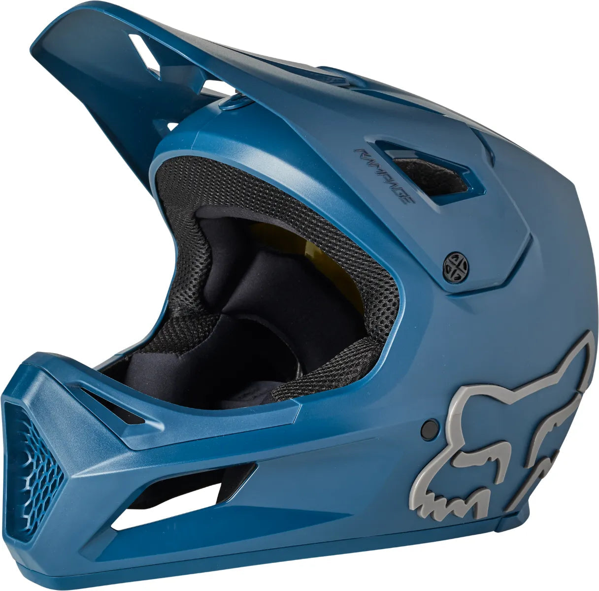 Fox Youth Rampage Full Face Helmet (Dark Indigo) Fox