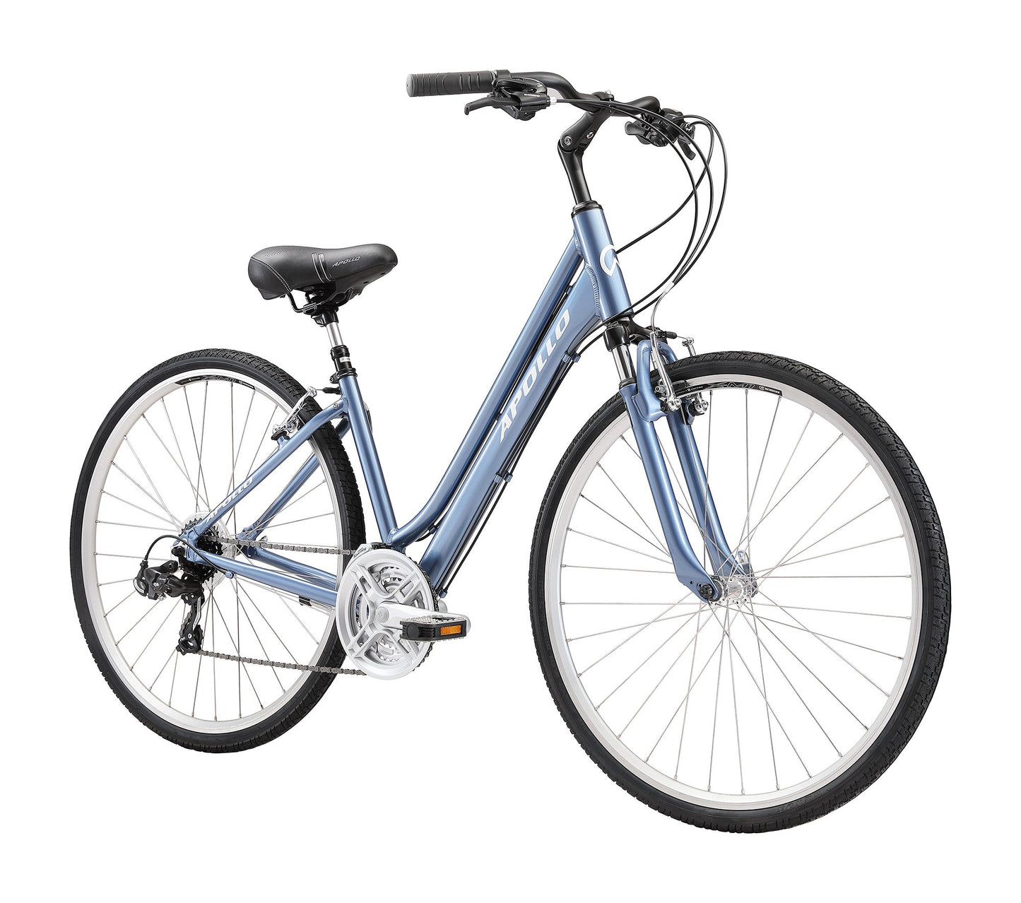 Apollo Shoreline WS - Womens Comfort Bike (Gloss Slate) Apollo