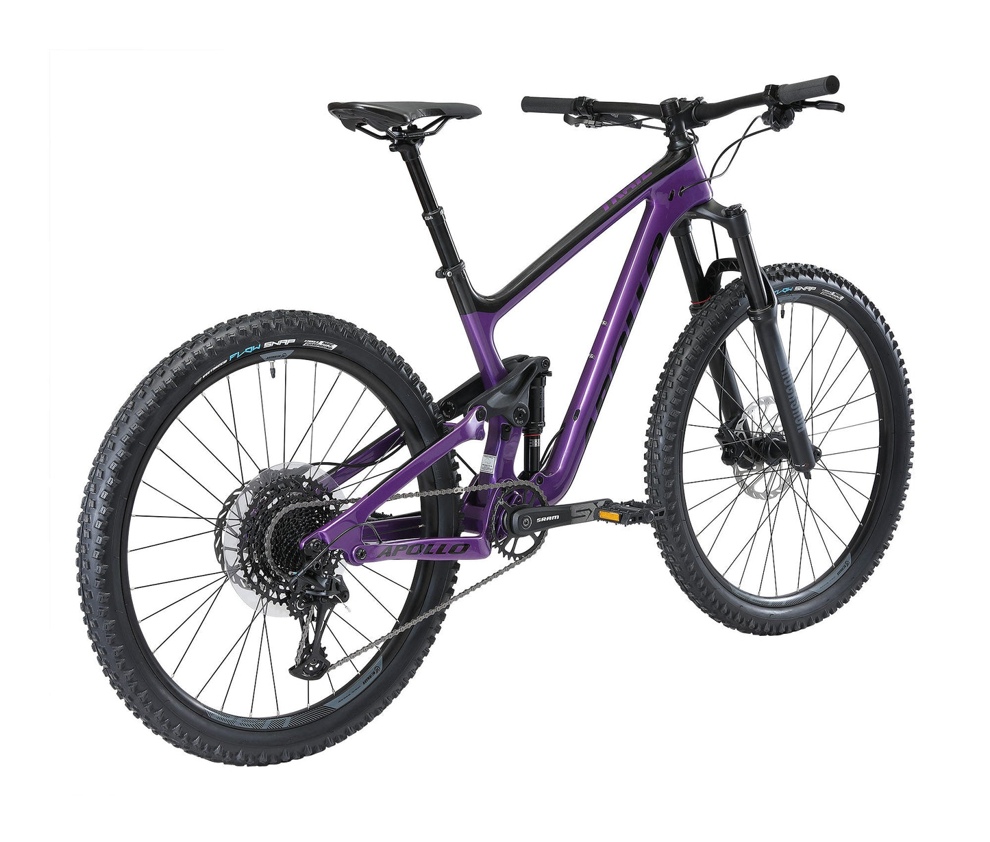 Apollo Trail D 20 - Dual Suspension Trail MTB (Gloss Purple / Black) Apollo