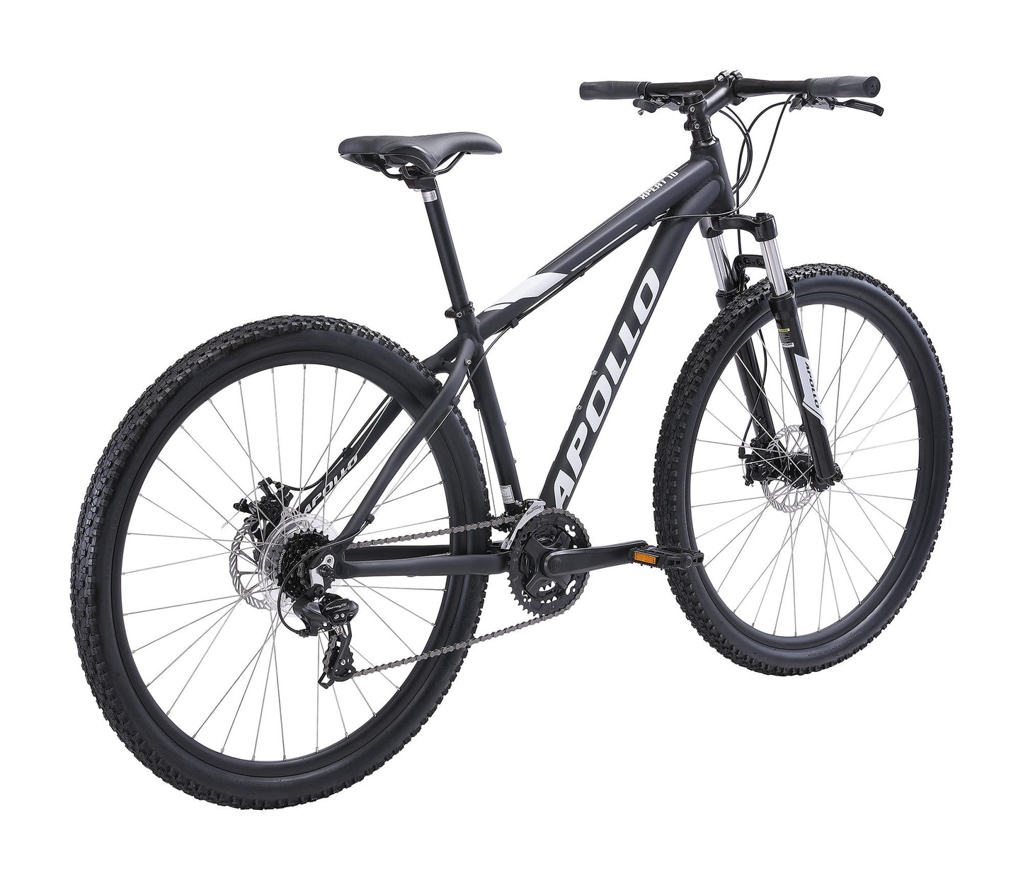 Apollo Xpert 10 - 29" Recreational MTB (Matte Black / White) Apollo