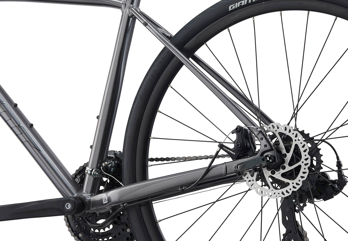 Giant Cross City 3 Disc (Metallic Black) Commuter Bike Giant