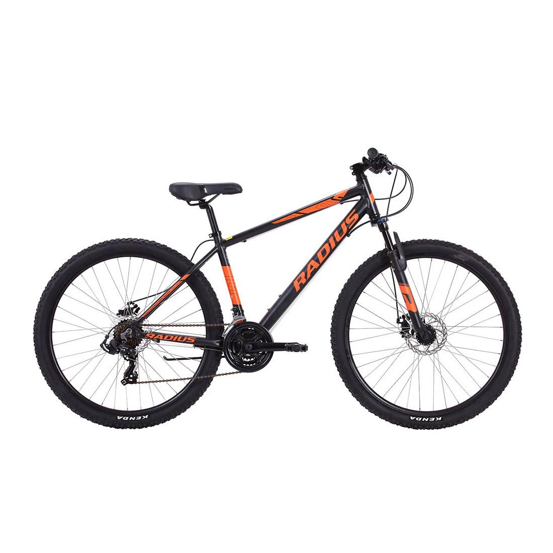 Radius Targa 30 Recreational MTB (Matte Black / Orange) Radius
