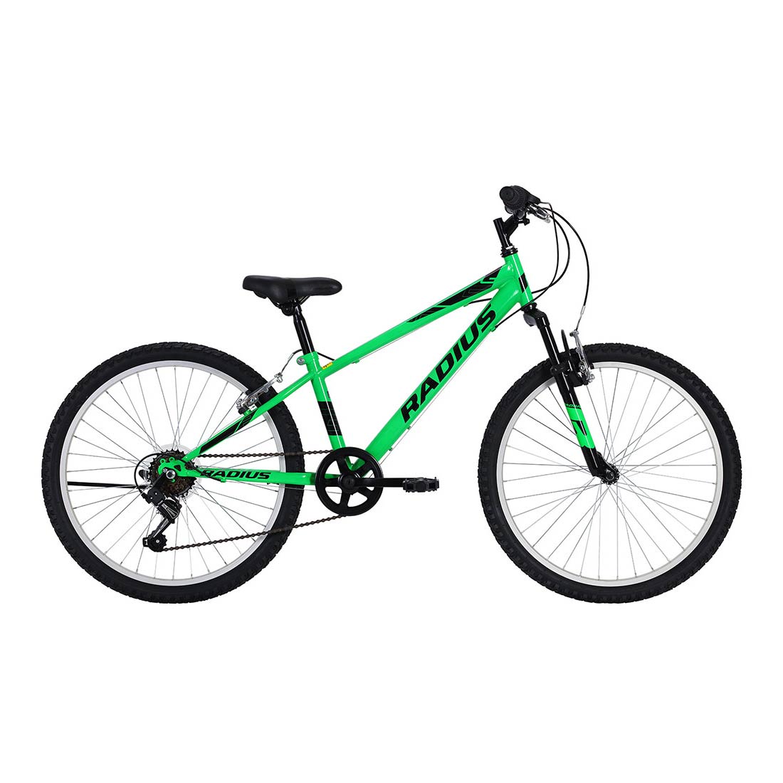 Radius Leopard 24" Youth Bicycle (Gloss Neon Green / Black) Radius