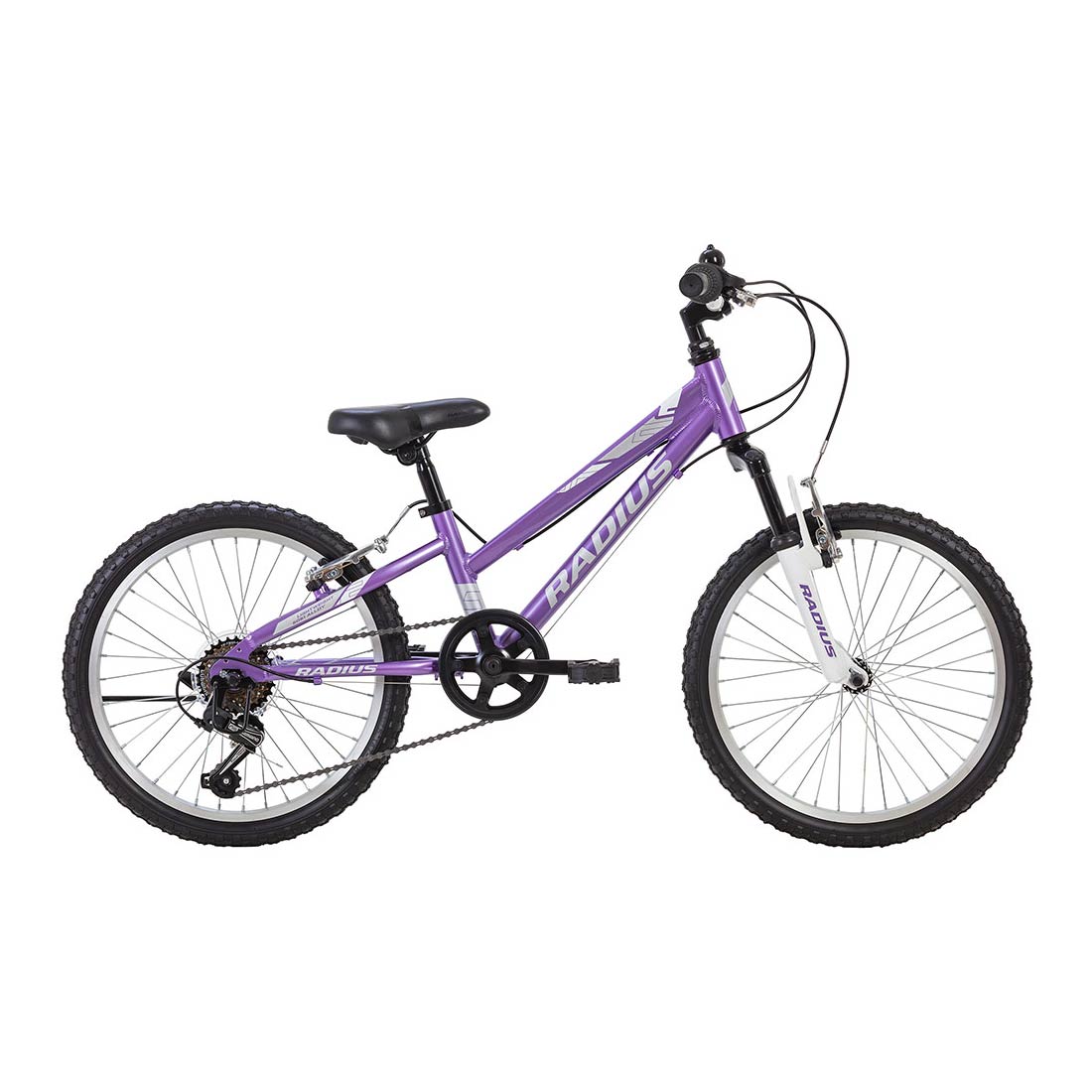 Radius Ponyridge AL 20" Youth Bicycle (Gloss Lavender / White / Silver) Radius