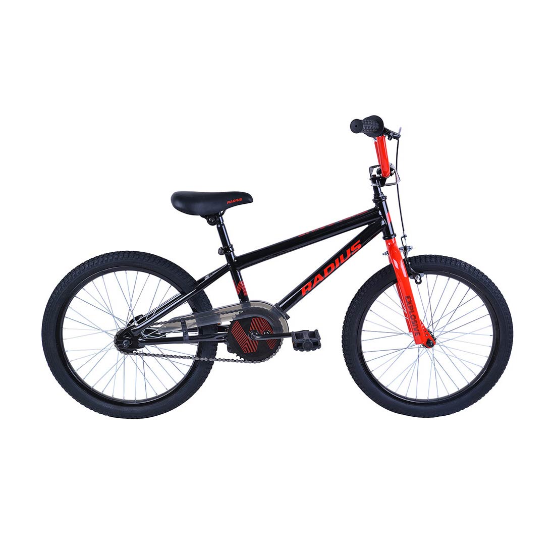 Radius Explosive 20" Youth Bicycle (Gloss Black / Red) Radius