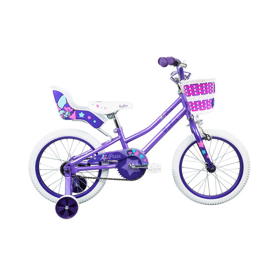 Radius Pixie 16" Juvenile Bicycle (Gloss Lavender / Purple) Radius