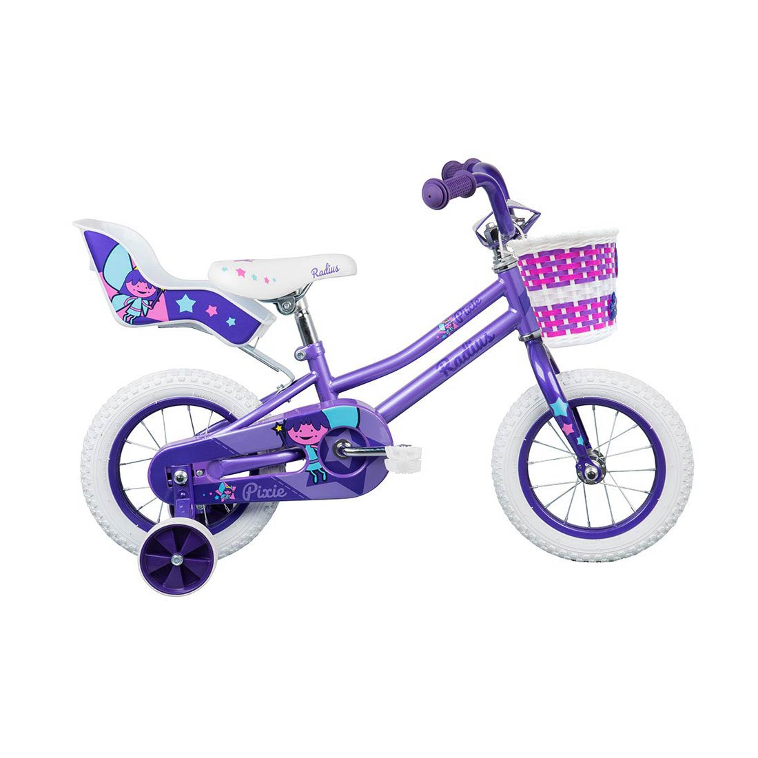 Radius Pixie 12" Juvenile Bicycle (Gloss Lavender / Purple) Radius
