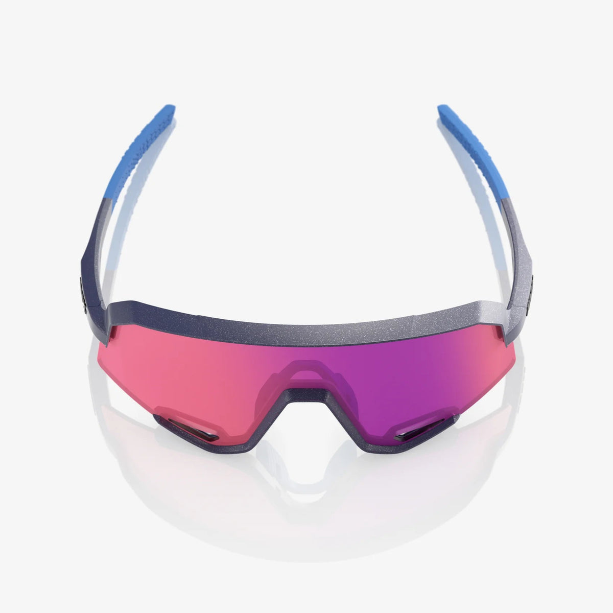 100% SLENDALE Satin Storm Metallic Purple Mirror Lens 100%