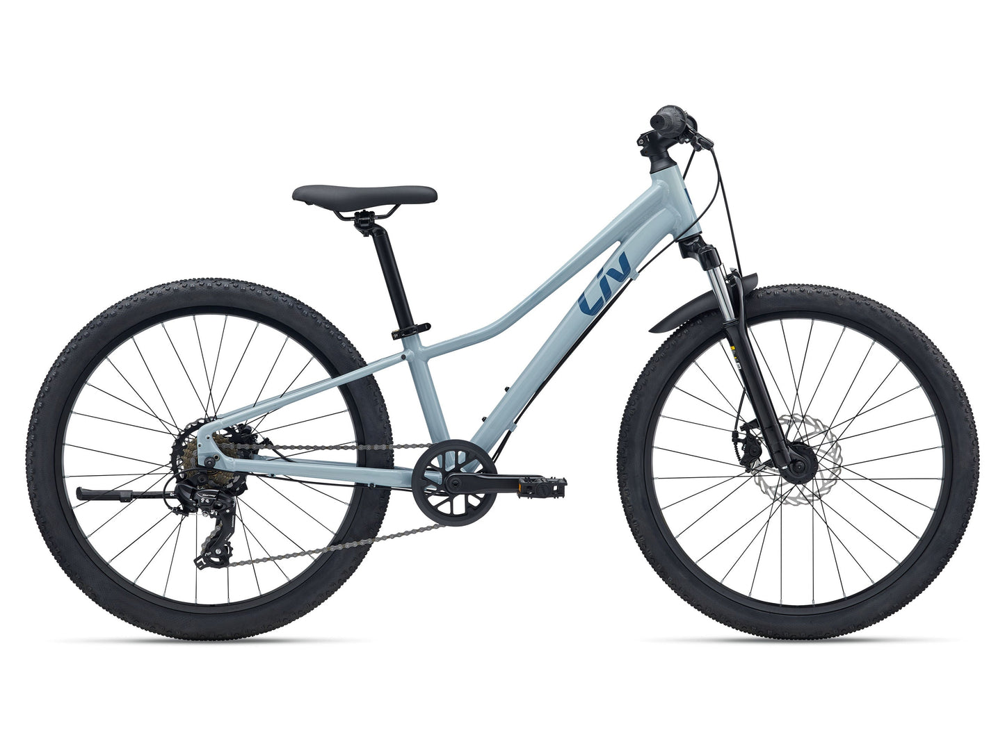 Liv Tempt 24 Disc (Dusty Blue) 24" Youth MTB Liv