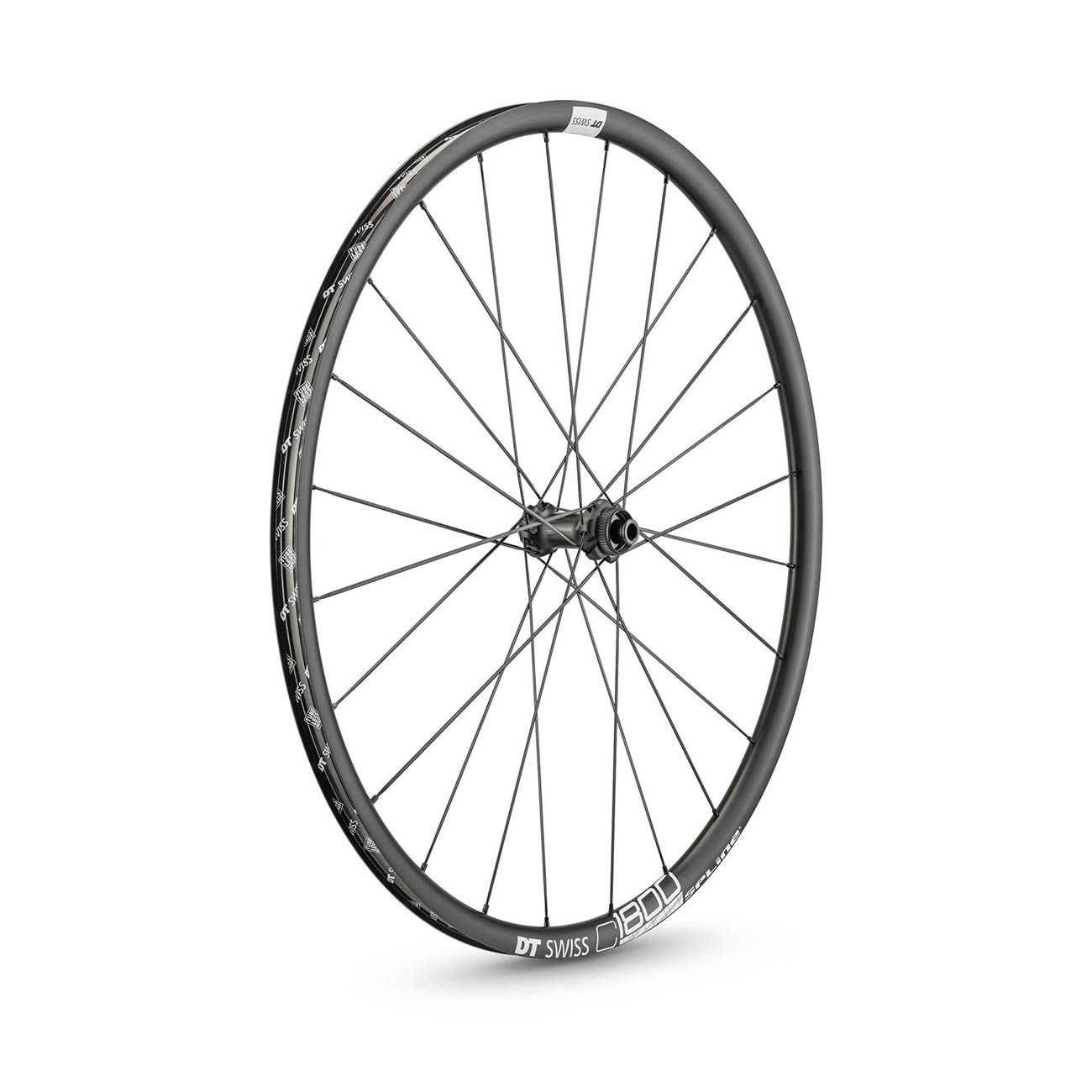 DT Swiss C 1800 Spline DB 23 12 x 100 Cyclocross Front Wheel DT Swiss