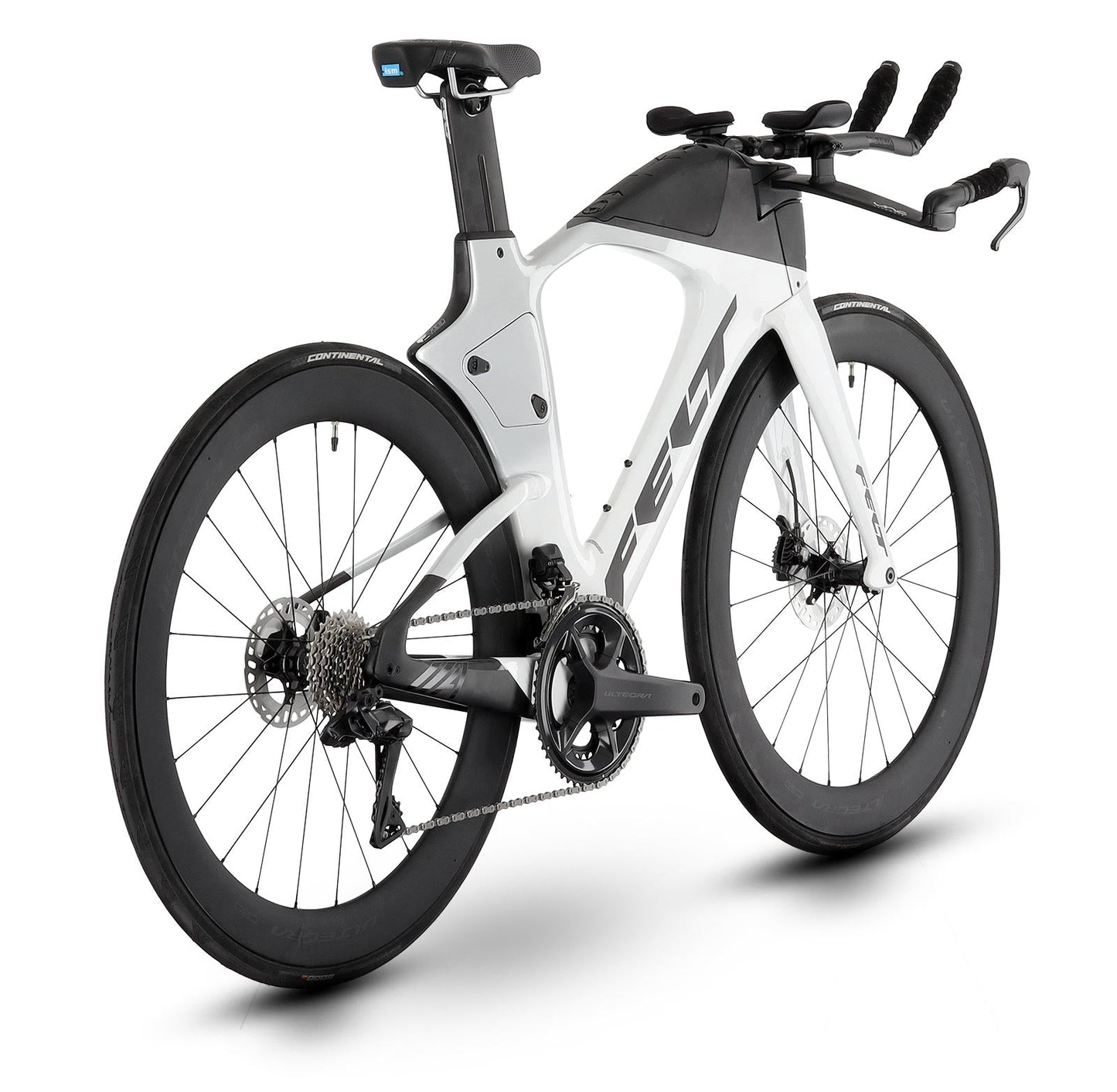 Felt IA FRD 2.0 | Ultimate | Ultegra Di2 Triathlon Bike (Silver / White) Felt