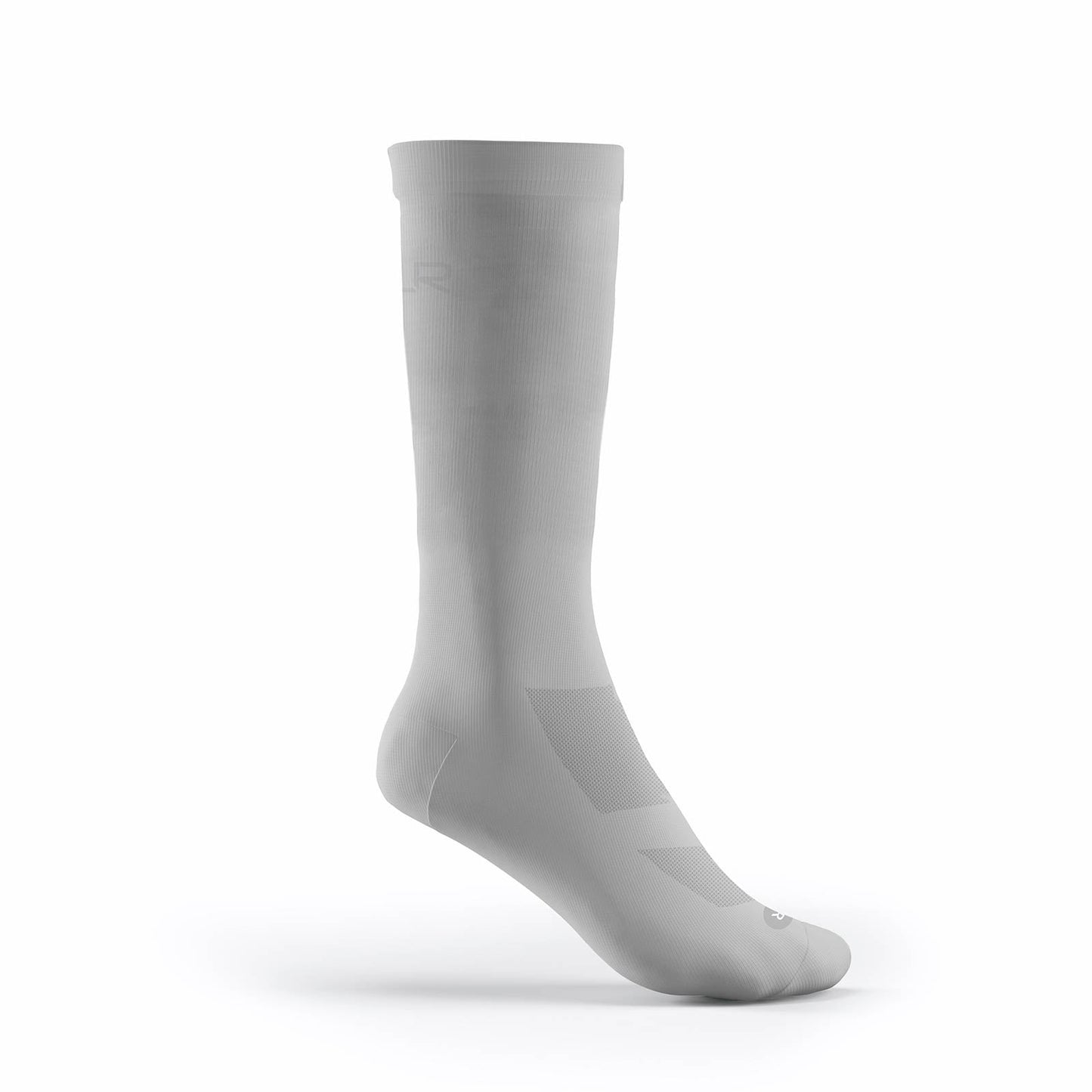 FLR Elite 21cm Cycling Socks White FLR