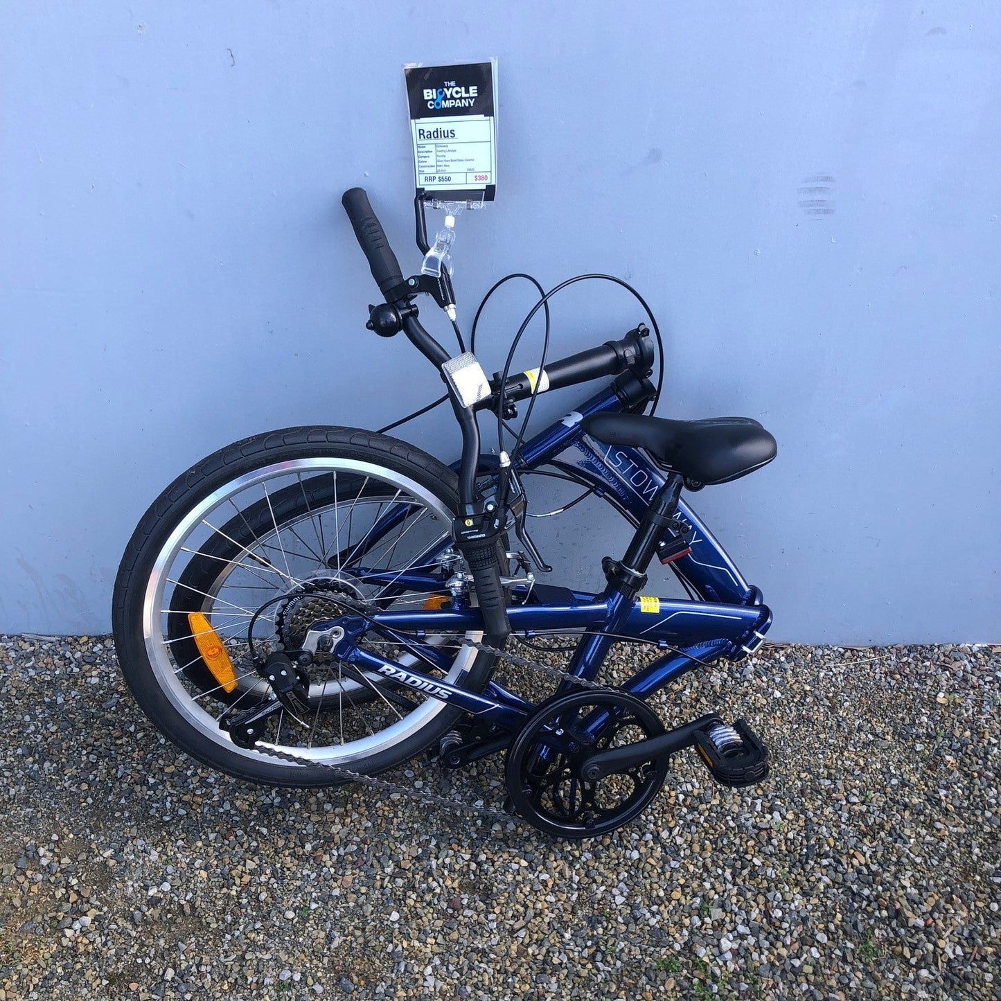 Radius Stowaway Folding Bicycle Radius