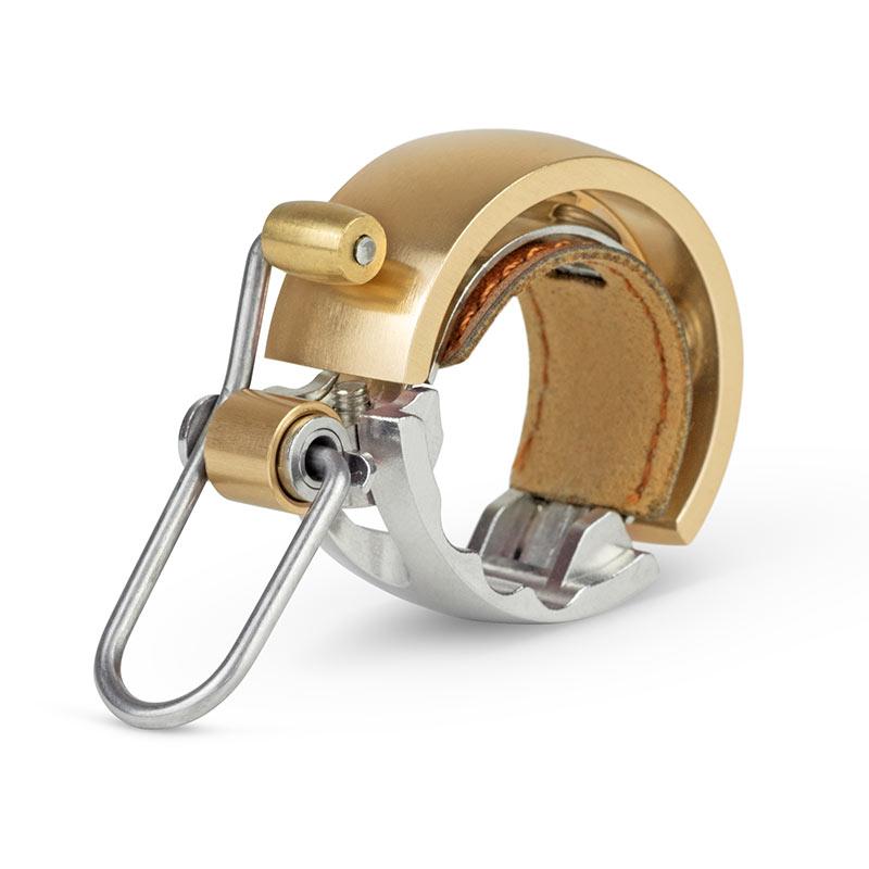 Knog Oi Luxe Bicycle Bell - Brass Knog