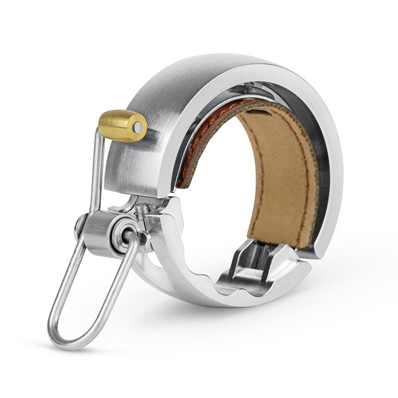 Knog Oi Luxe Bicycle Bell - Silver Knog