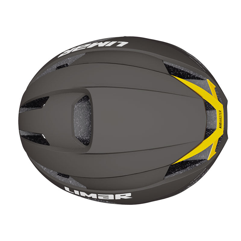Limar Air Master - Road Bicycle Helmet (Matte Black / Yellow) Limar