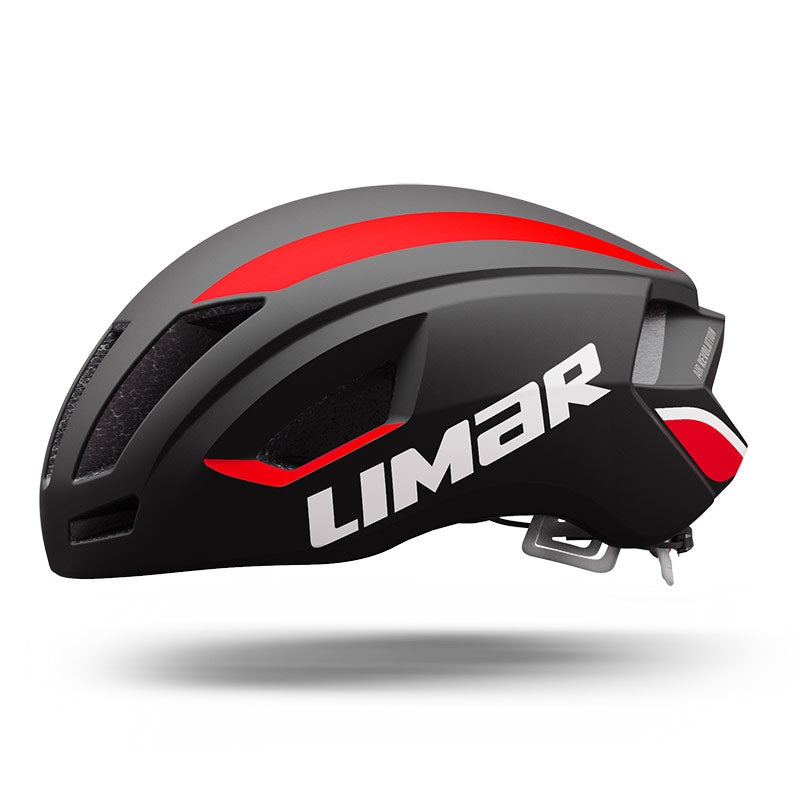 Limar Air Speed - Road Bicycle Helmet (Matte Black / Red) Limar