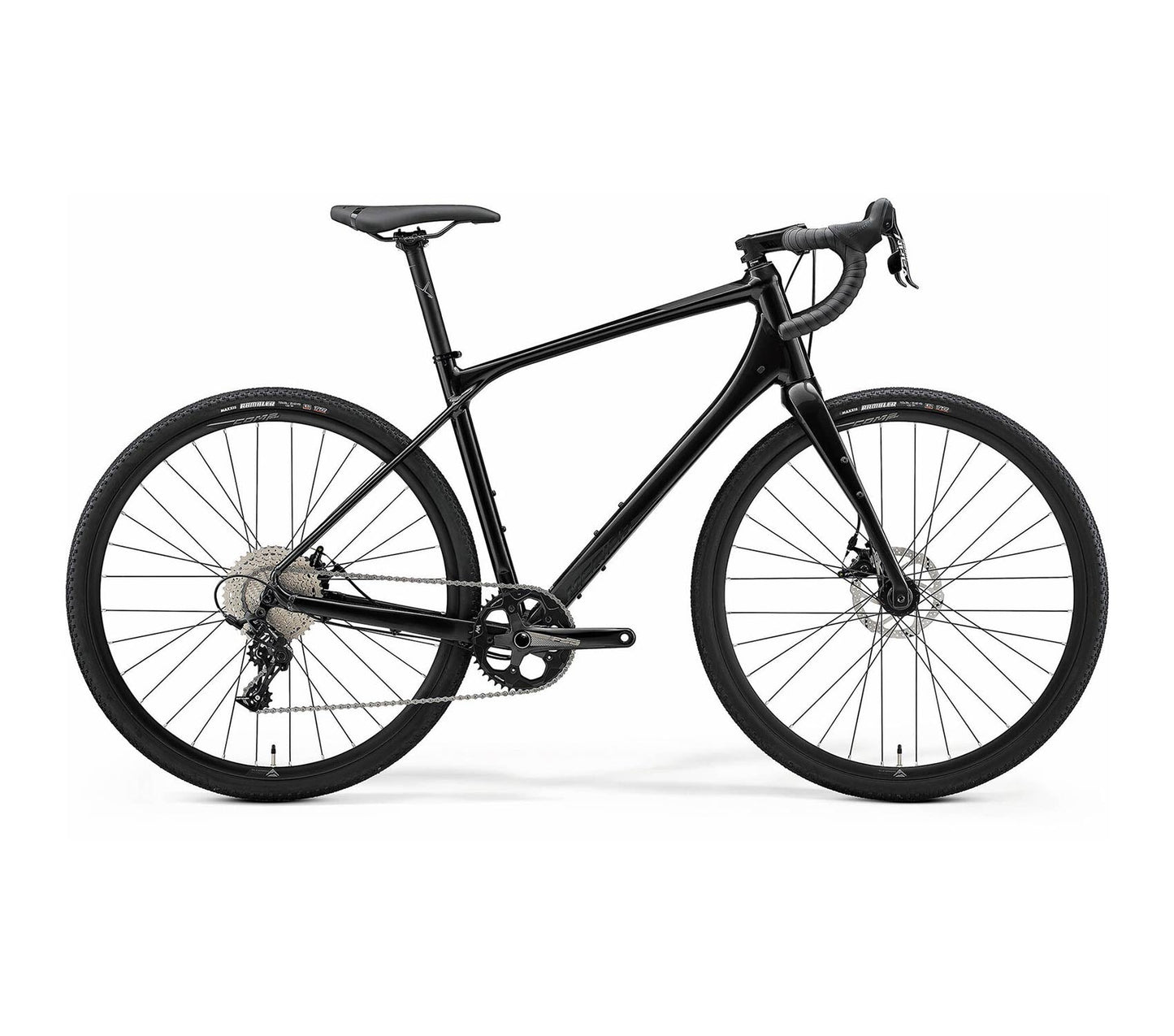 Merida SILEX 300 Gravel Bike Glossy Black (Matt Black) Merida