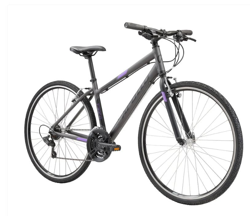 Trace 10 WS S Matte Charcoal / Black / Lavender The Bicycle Company
