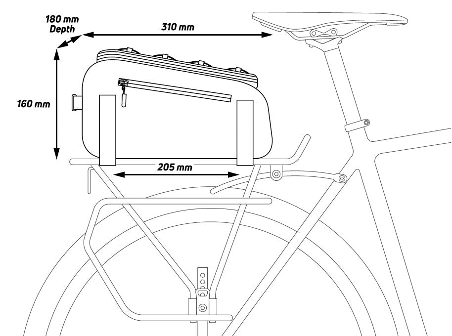 Zefal Z Traveler 40 Pannier Bag Zefal