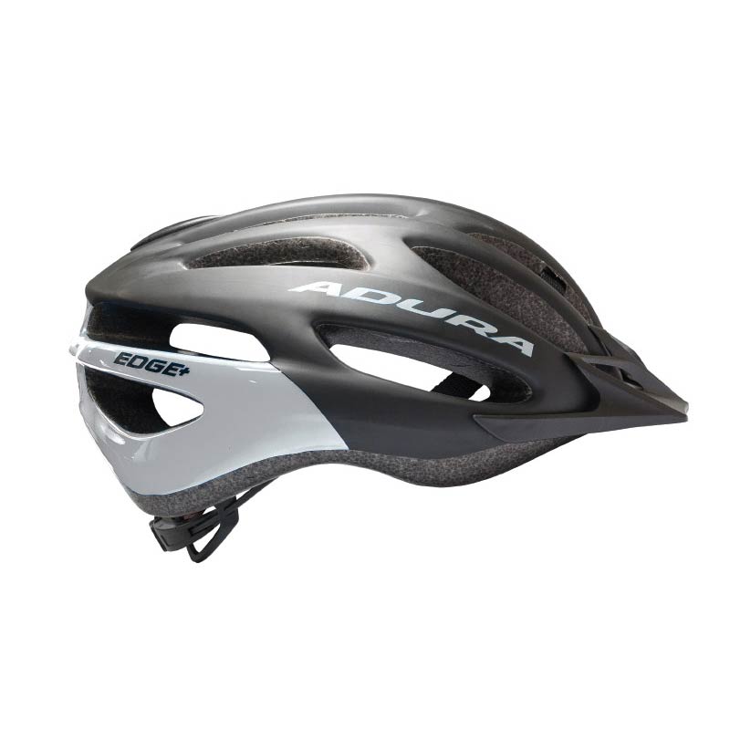 Adura Edge+ Helmet (Matte Black/Gloss Silver) Adura
