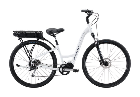 Apollo Eon Comfort 20 E-Bike (Gloss White / Slate)