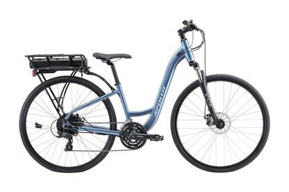 Apollo Eon Comfort 10 E-Bike (Gloss Slate / Chrome)