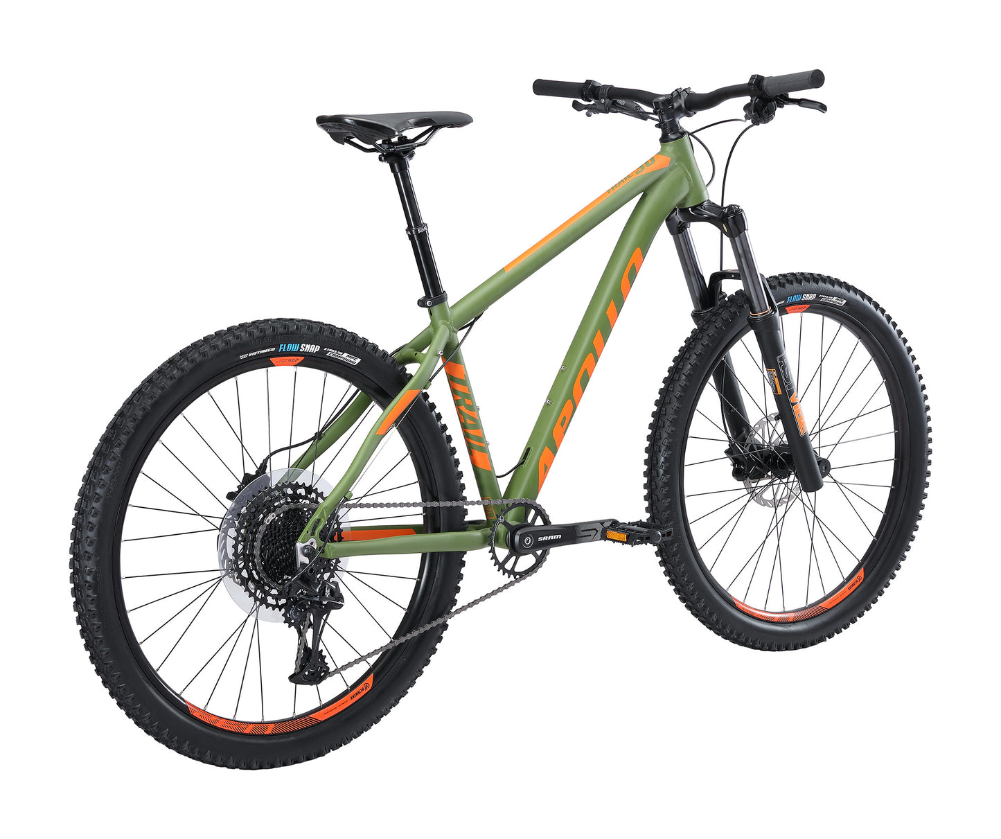 Apollo Trail 30 - Trail MTB (Matte Green / Orange)