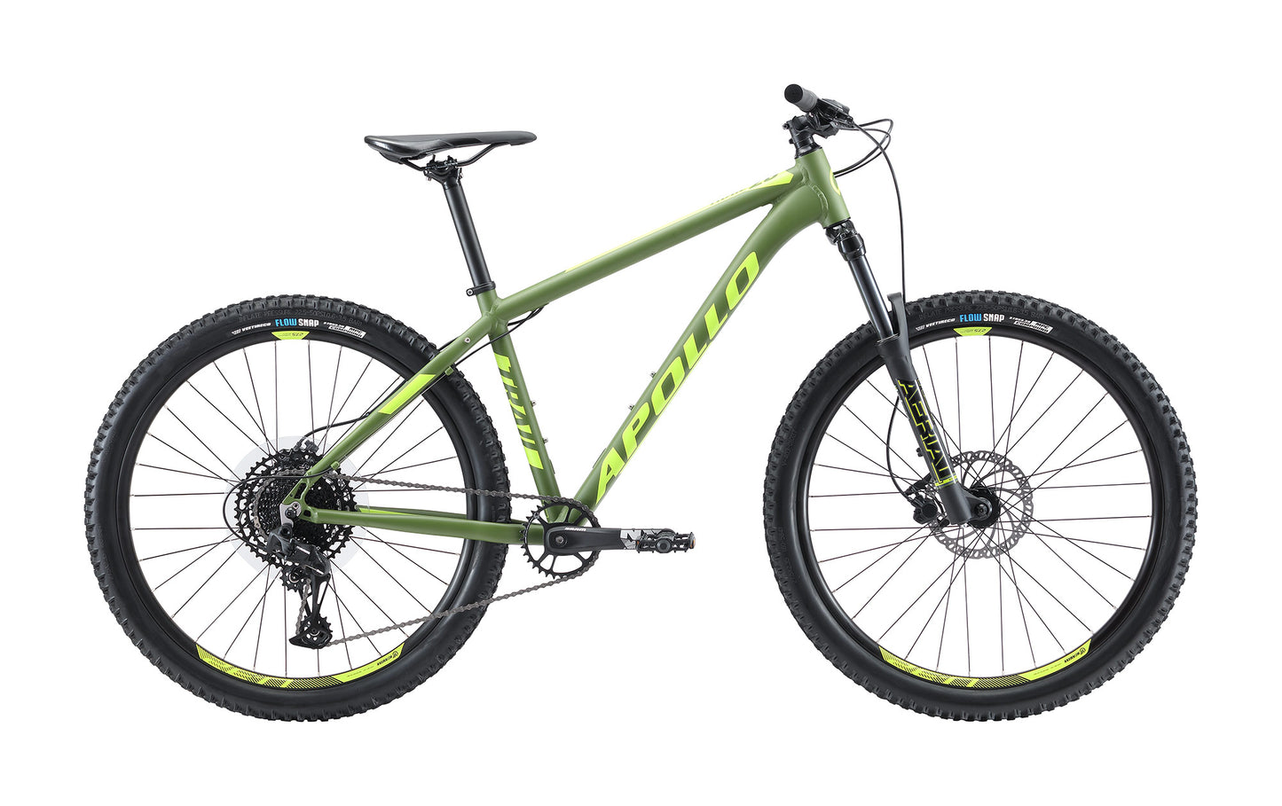 Apollo Trail 20 - Trail MTB (Matte Green / Lime)