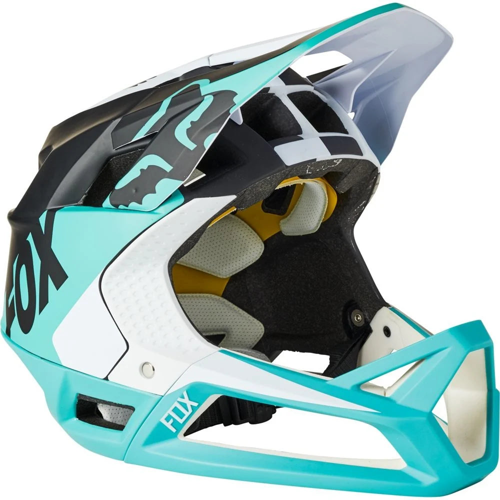 Fox Proframe Blocked Helmet (Teal) Fox