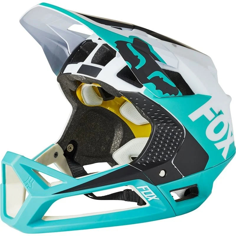 Fox Proframe Blocked Helmet (Teal) Fox