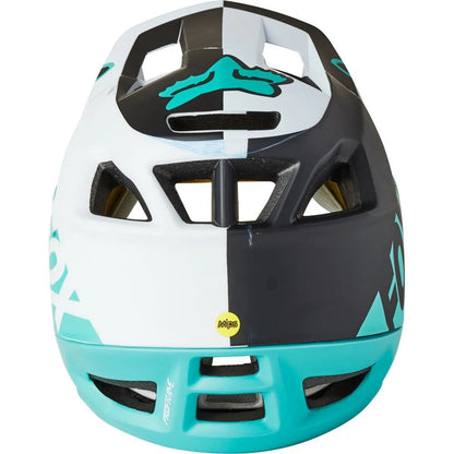 Fox Proframe Blocked Helmet (Teal) Fox