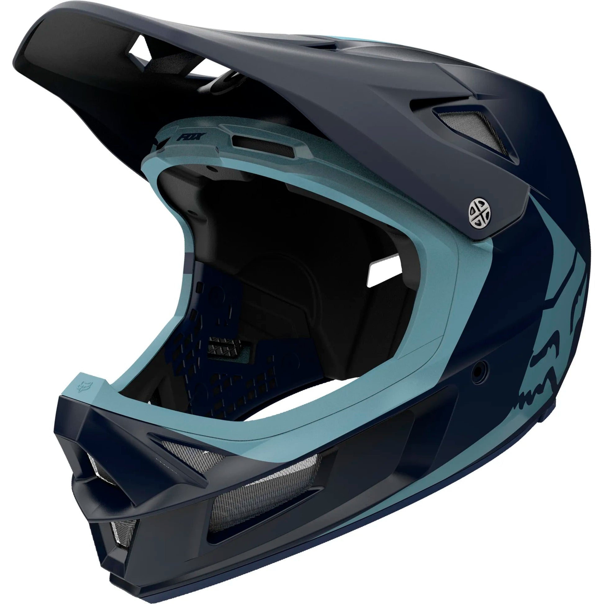 Fox Rampage Comp Full Face Helmet (Infinite Navy) – The Bicycle Company