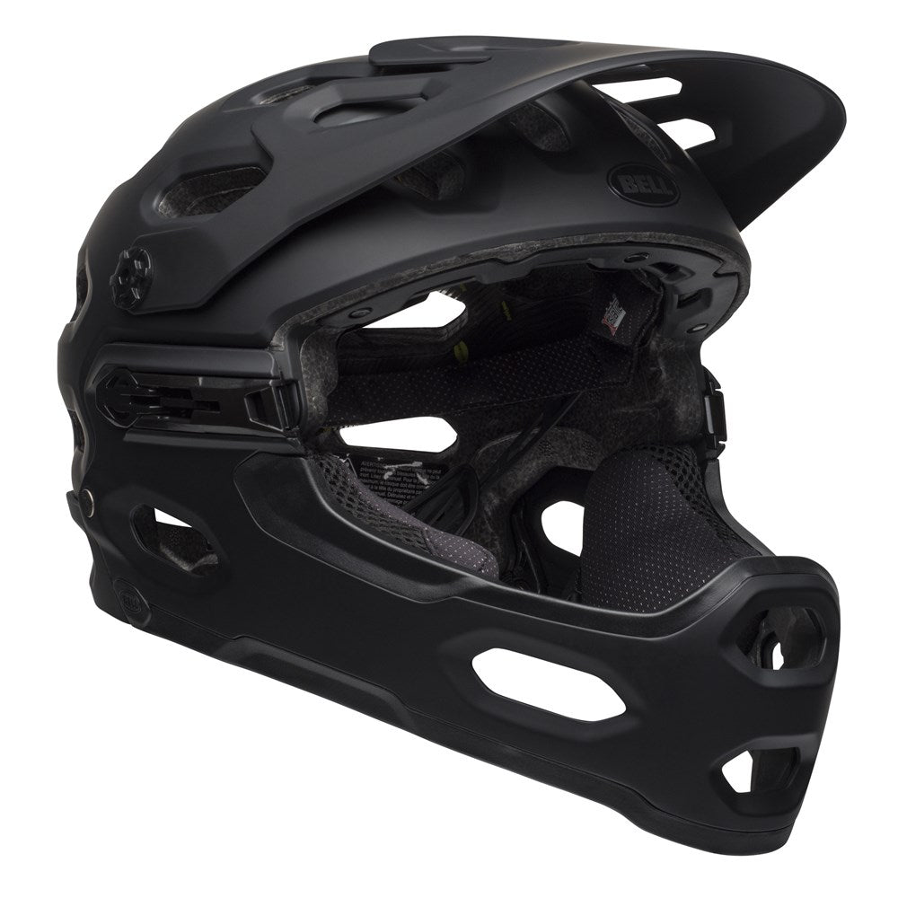 Bell Super 3R MIPS Full face Helmet (Matte Black / Grey) Bell