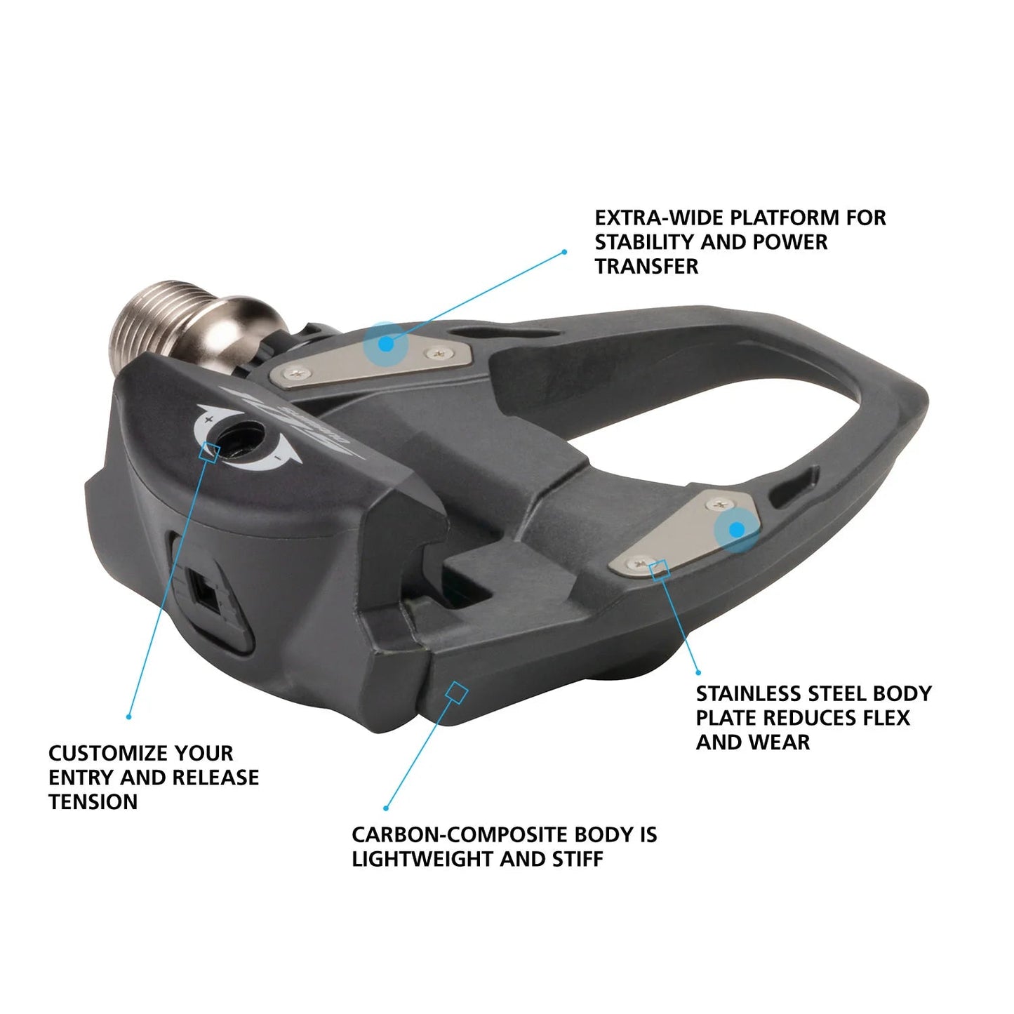 Shimano 105 PD-R7000 Road Pedals Shimano