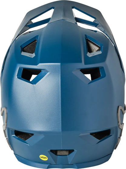 Fox Youth Rampage Full Face Helmet (Dark Indigo) Fox
