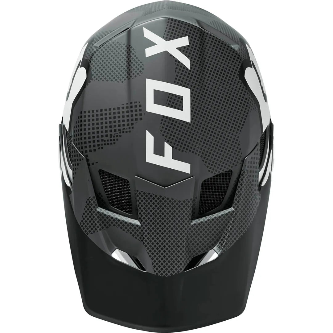 Fox Rampage Comp Helmet Camo AS (Grey Camo) Fox