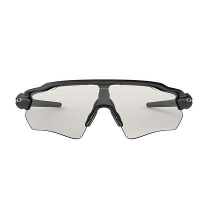 Oakley Radar EV Path Cycling Glasses (Steel / Clear to Black Iridium Photochromic)