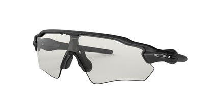 Oakley Radar EV Path Cycling Glasses (Steel / Clear to Black Iridium Photochromic)