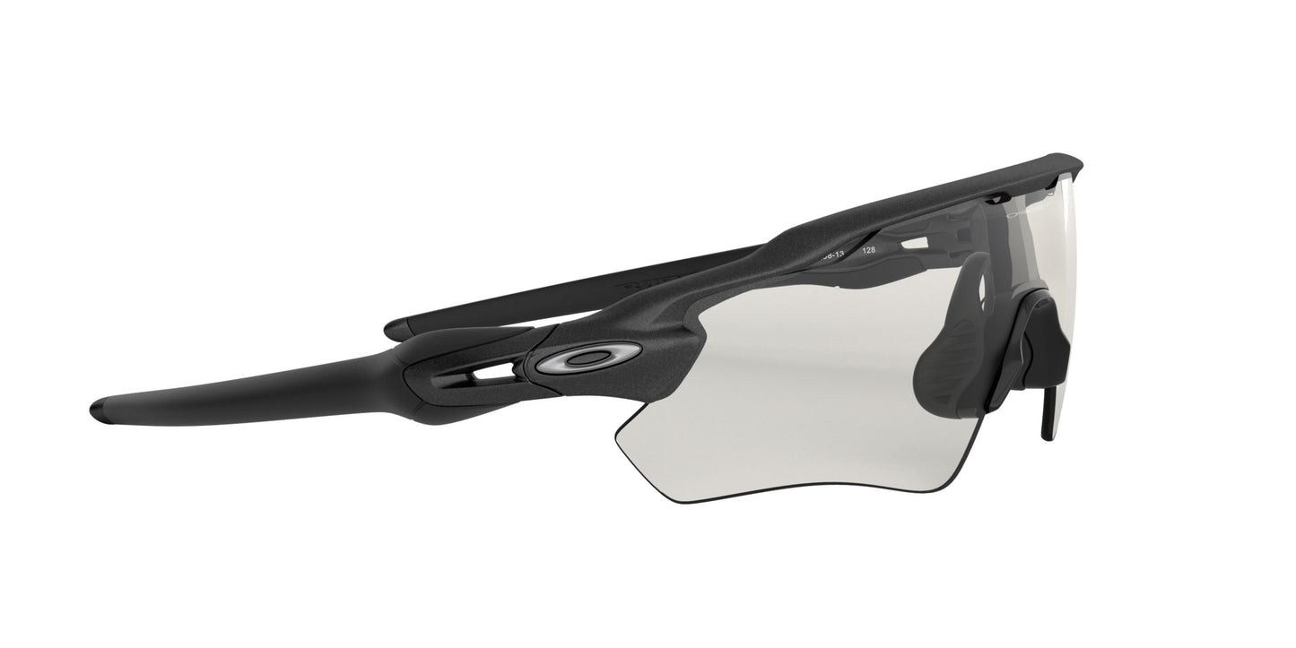 Oakley Radar EV Path Cycling Glasses (Steel / Clear to Black Iridium Photochromic)