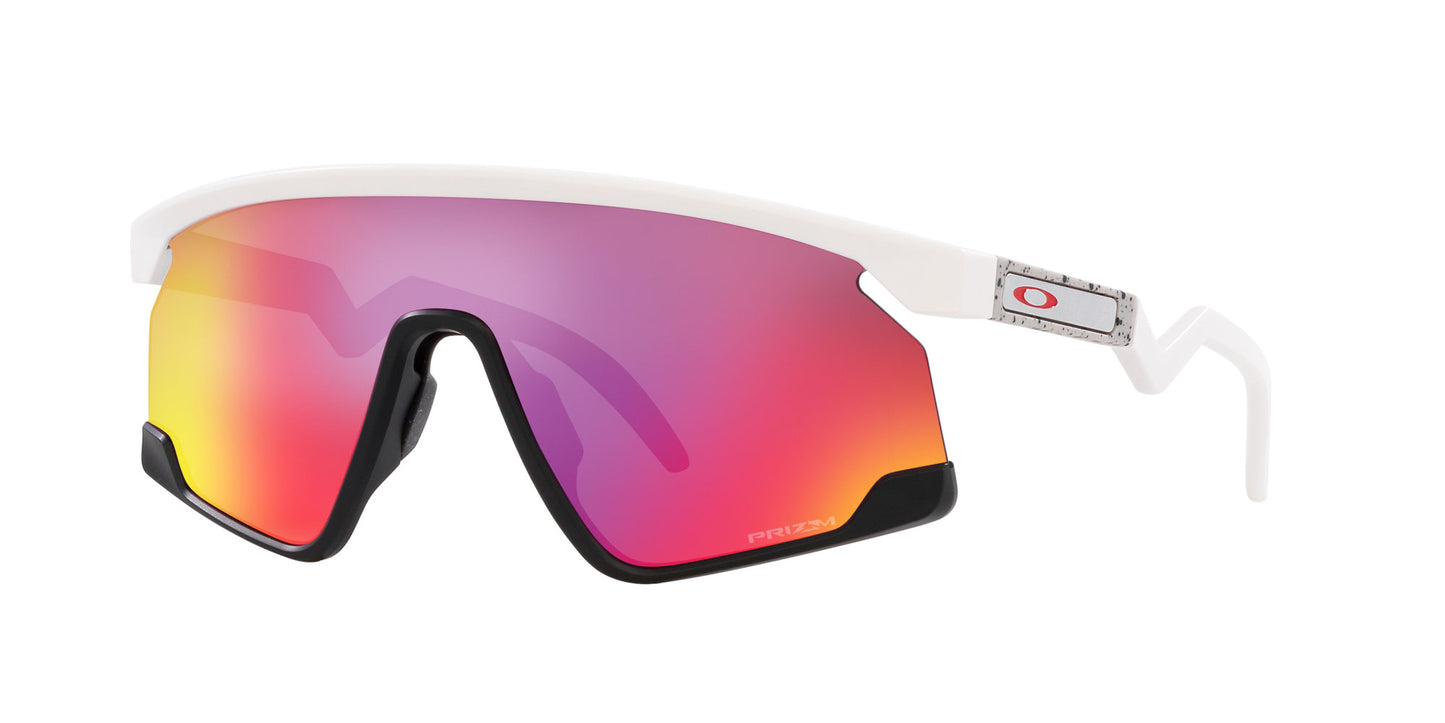 Oakley BXTR Cycling Glasses (Matte White / Prizm Road)