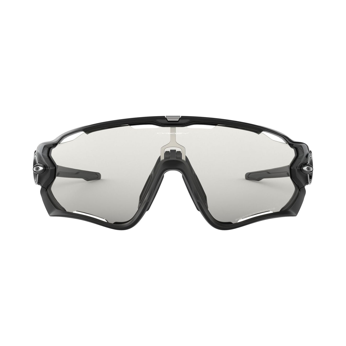 Oakley Jawbreaker Cycling Glasses (Polished Black / Clear to Black Iridium Photochromic)