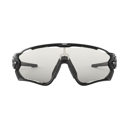 Oakley Jawbreaker Cycling Glasses (Polished Black / Clear to Black Iridium Photochromic)