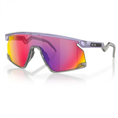 Oakley BXTR Cycling Glasses (Translucent Lilac / Prizm Road)