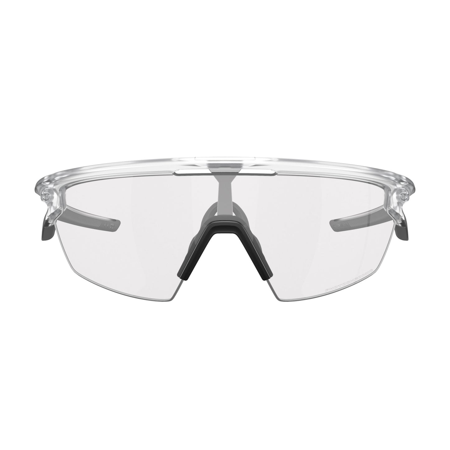 Oakley Sphaera Cycling Glasses (Matte Clear / Clear to Black Iridium Photochromic)