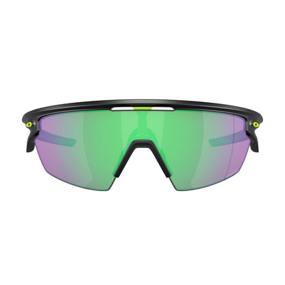 Oakley Sphaera Cycling Glasses (Matte Black Ink / Prizm Road Jade)