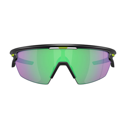 Oakley Sphaera Cycling Glasses (Matte Black Ink / Prizm Road Jade)