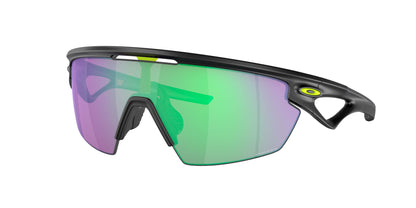 Oakley Sphaera Cycling Glasses (Matte Black Ink / Prizm Road Jade)